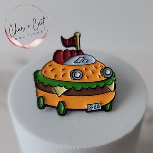 Spongebob's Patty Wagon Krusty Krab Enamel Pin